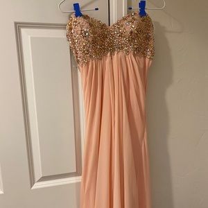 Pink Ballgown Dress